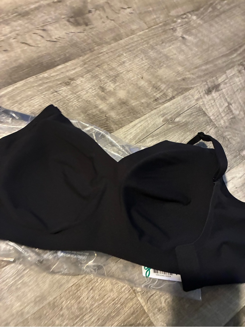 Women’s Honeylove LiftWear Silhouette Bra Vamp Black New SZ Med NWT - Picture 6 of 8